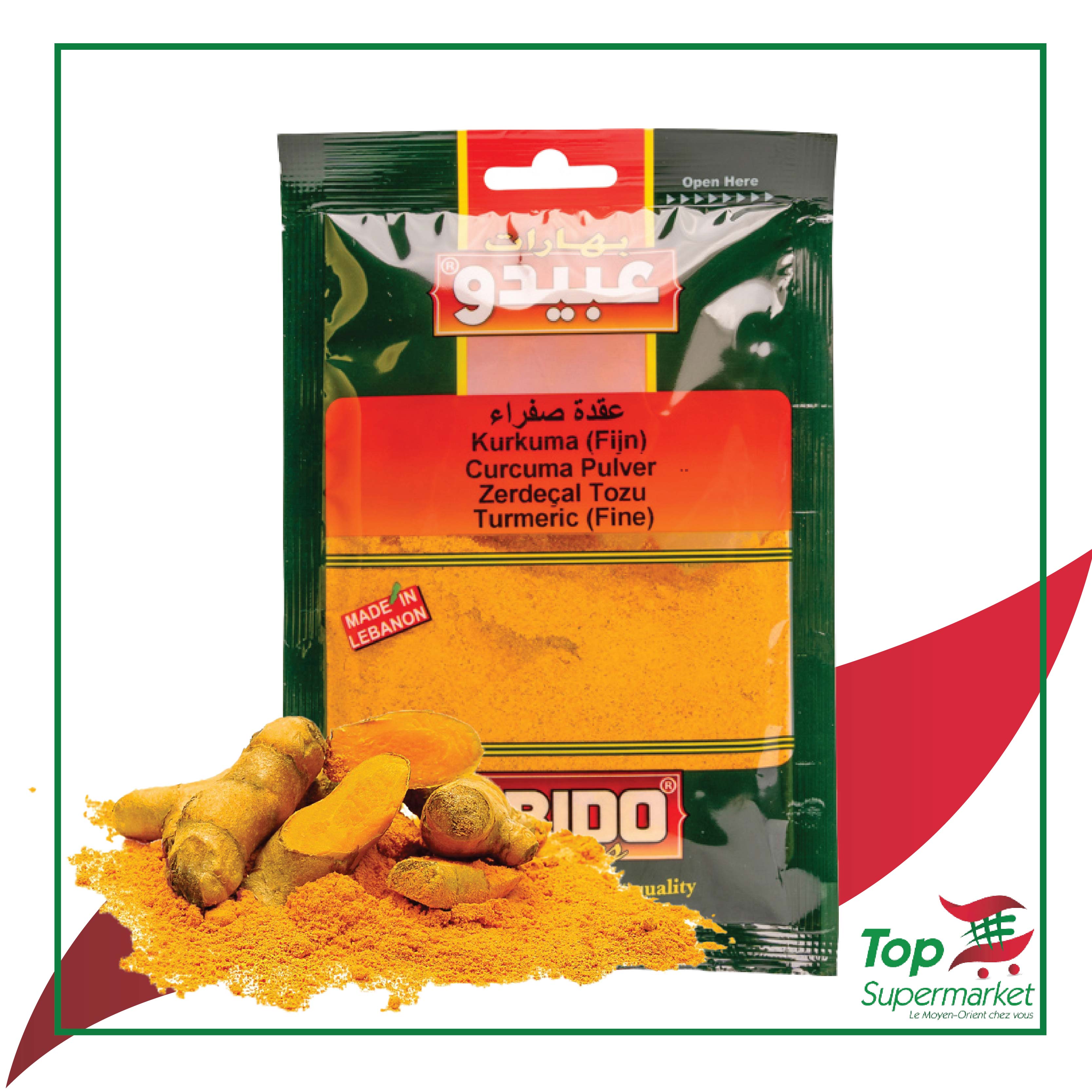 Abido Curcuma Fin 50gr